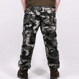 LILL Army Camouflage Cargo Pants for Men - Breathable & Casual