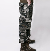 LILL Army Camouflage Cargo Pants for Men - Breathable & Casual