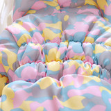 Cute LILIGIRL Baby Girls Hooded Winter Jacket in Floral Design