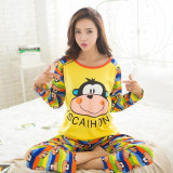 LIKEPINK Cartoon Mice Spring Pyjamas for Women – Cozy Sleepwear