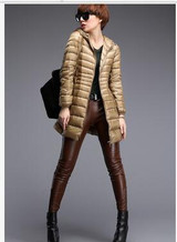 Lightweight Hooded Cotton Jacket for Women - Casual Slim Fit