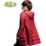 Lightweight Hooded Cotton Jacket for Women - Casual Slim Fit