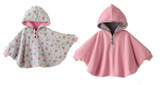 2018 Quality 3 colors baby Cloaks Bebe Jackets babies rompers infant clothing Hooded Coats Two-sided outerwear