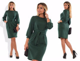 2018 Plus size winter dress bodycon bandage dress elegant large black work dress waist peated big 5XL 6XL women dress female