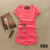 2018 O-neck sexy women shirts T-shirts women tops and tees summer butterfly women tops t shirt