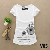 2018 O-neck sexy women shirts T-shirts women tops and tees summer butterfly women tops t shirt