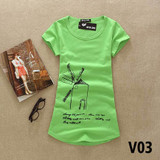 2018 O-neck sexy women shirts T-shirts women tops and tees summer butterfly women tops t shirt