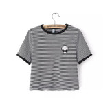 2018 O-neck sexy women shirts T-shirts women tops and tees summer butterfly women tops t shirt
