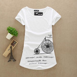 2018 O-neck sexy women shirts T-shirts women tops and tees summer butterfly women tops t shirt