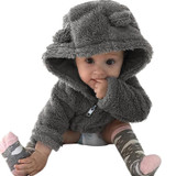 2018 Newborn Baby Winter Snowsuits Boys Girls Fur Hoodie Winter Warm Coat Jacket Cute Thicken Clothes Cartoon Bear Baby Clothing 2018 Newborn Baby Winter Snowsuits Boys Girls Fur Hoodie Winter Warm Coat Jacket Cute Thicken Clothes Cartoon Bear Baby Clothing
