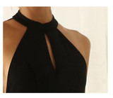 2018 new women fashion backless sexy dress white andeless dresses slim casual mini dress