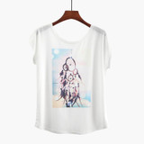 2018 New Unicorn T-shirt For Women Kawaii Fashion Printed Tshirt Female Funny T Shirt Summer Top Tee M-XL