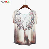 2018 New Unicorn T-shirt For Women Kawaii Fashion Printed Tshirt Female Funny T Shirt Summer Top Tee M-XL
