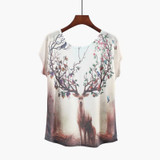 2018 New Unicorn T-shirt For Women Kawaii Fashion Printed Tshirt Female Funny T Shirt Summer Top Tee M-XL