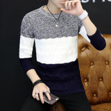 2018 New Sweater Men Autumn Hot Sale Top Design Patchwork Cotton Soft Quality Pullover Men Oneck Casual Brand Clothing 2018 New Sweater Men Autumn Hot Sale Top Design Patchwork Cotton Soft Quality Pullover Men Oneck Casual Brand Clothing