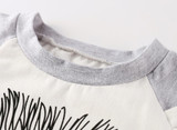 2018 New Summer Fashion Baby Boys Girls Clothes Short sleeved Cartoon lion Newborn Baby Romper Jumpsuit+Hat Infant Clothing Set