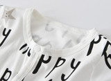 Adorable 2018 Infant Rompers for Newborns and Toddlers - Long Sleeve Happy Print Jumpsuit for Baby Boys and Girls
