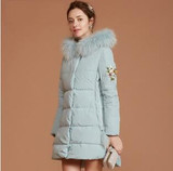 2023 Women's Winter Down Jacket - High-Quality Comfortable Solid Color Hooded Slim Fit Medium Length Fashion for Gentlewomen