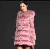 2023 Women's Winter Down Jacket - High-Quality Comfortable Solid Color Hooded Slim Fit Medium Length Fashion for Gentlewomen