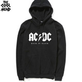 AC/DC Rock Band Hoodie for Men - 2017 Winter Collection Casual Graphic Sweatshirt, Hip Hop Style Tracksuit