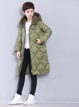 Stylish Women's Long Hooded Down Jacket 2017 - Warm White Duck Down Winter Coat for Ultimate Comfort and Fashion