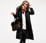 2023 Women's Winter Warm Long Down Jacket - Plus Size Hooded, Thick Quality White Duck Down for Ultimate Comfort
