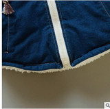 2023 Winter Fashion: Stylish Super-Soft Denim and Cashmere Jacket for Kids - Cozy Lamb Jacket for Boys and Girls