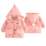 Stylish 2017 Winter Handmade Baby Parka Coat - Cozy Cashmere Cotton Outwear for Children - Warm Thick Jacket