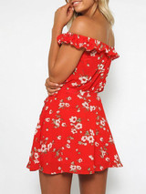 Trendy Floral Off-Shoulder Tops with Flattering Skirt Sets for Stylish Women