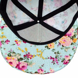 Stylish Floral Snapback Cap - Adjustable Hip-Hop Baseball Hat for Trendy Look