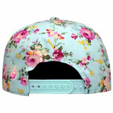 Stylish Floral Snapback Cap - Adjustable Hip-Hop Baseball Hat for Trendy Look