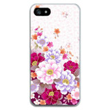 Stylish Floral TPU Cases for iPhone 4, 4S, 5, 5S, 6, 6S, 7, & 7 Plus - Soft Silicone Flower Phone Covers
