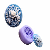 Rose-Shaped Confectionery Molds for Cake Decoration | Versatile Kitchen Tools for Chocolate, Soap, and Plaster Crafting