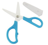 FINDKING brand Ceramic Baby Food Scissor,Healthy Kitchen Scissor, ceramic baby scissor With Cover