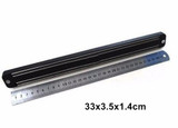 FINDKING Brand 13 inch Magnetic Knife Holder Wall Mount Black ABS Placstic Block Magnet Knife Holder For metal Knife