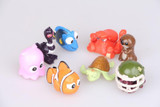 Finding dory 8pcs/lot Finding Nemo Clownfish Dory Collection PVC figure Dolls Toy Kids Gifts 2-5cm