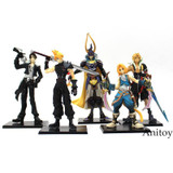 Final Fantasy 5pcs/set Cloud Warrior of Light Action Figures Squall Doll PVC Action Figure Collectible Model Toy KT3704