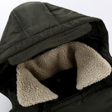 Field Base Men Winter Parkas Casual New Hooded Thick Padded Jacket Zipper Slim Men Coats Men Parka Outwear Warm Male Jackets
