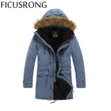 FICUSRONG Winter Men's Jacket Coat Men's Outdoors New Fashion Casual Thick Warm Hooded Down & Parkas Winter Coat Size S-3XL FICUSRONG Winter Men's Jacket Coat Men's Outdoors New Fashion Casual Thick Warm Hooded Down & Parkas Winter Coat Size S-3XL