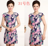 FICUSRONG L-4XL New Fashion Women Summer dress Slim Tunic Milk Silk print Floral dresses Casual Plus Size sexy bodycon dress