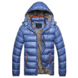 FGKKS New Men Winter Jacket Fashion Hooded Thermal Down Cotton Parkas Male Casual Hoodies Brand Clothing Warm Coat