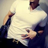 FGKKS New Men T Shirts Short Sleeve Fashion T Shirt Men Slim Men T-Shirt Camisetas Fashion Hombre Tee Shirt Male Homme T Shirts