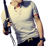 FGKKS New Men T Shirts Short Sleeve Fashion T Shirt Men Slim Men T-Shirt Camisetas Fashion Hombre Tee Shirt Male Homme T Shirts