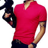 FGKKS New Men T Shirts Short Sleeve Fashion T Shirt Men Slim Men T-Shirt Camisetas Fashion Hombre Tee Shirt Male Homme T Shirts