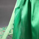 Fever Green elsa costumes summer girls dress kids cosplay party dresses princess anna congelados vestidos children clothing