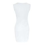 Festy Kary Fashion Women Summer Dress 2018 Cute Cartoon Printed Mini Vestidos O Neck Sleeveless Party Sheath Pencil Dress Women