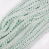 FENGRISE Pom Pom Trim Ball 5 Yards 10 mm MINI Pearl Pompom Fringe Ribbon Sewing Lace Kintted Fabric Handmade Craft Accessories