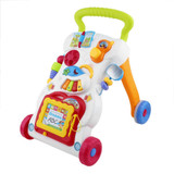 New Hot Sale Baby Toddler Trolley Sit-to-Stand Walker Baby Learning Walking Assistant Infant Safety Baby Walkers First Steps Car