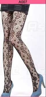 New Hot Pantyhose Female Sexy Fishnet Jacquard Stockings Patterned Tights Pantyhose Tights Women W1