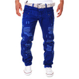 NEW Hot Mens Skinny Hole Jeans Men Slim Korean Style Jeans Denim Biker Jeans Hip hop Pants Washed Jeans For Men Size 28-36 A8804